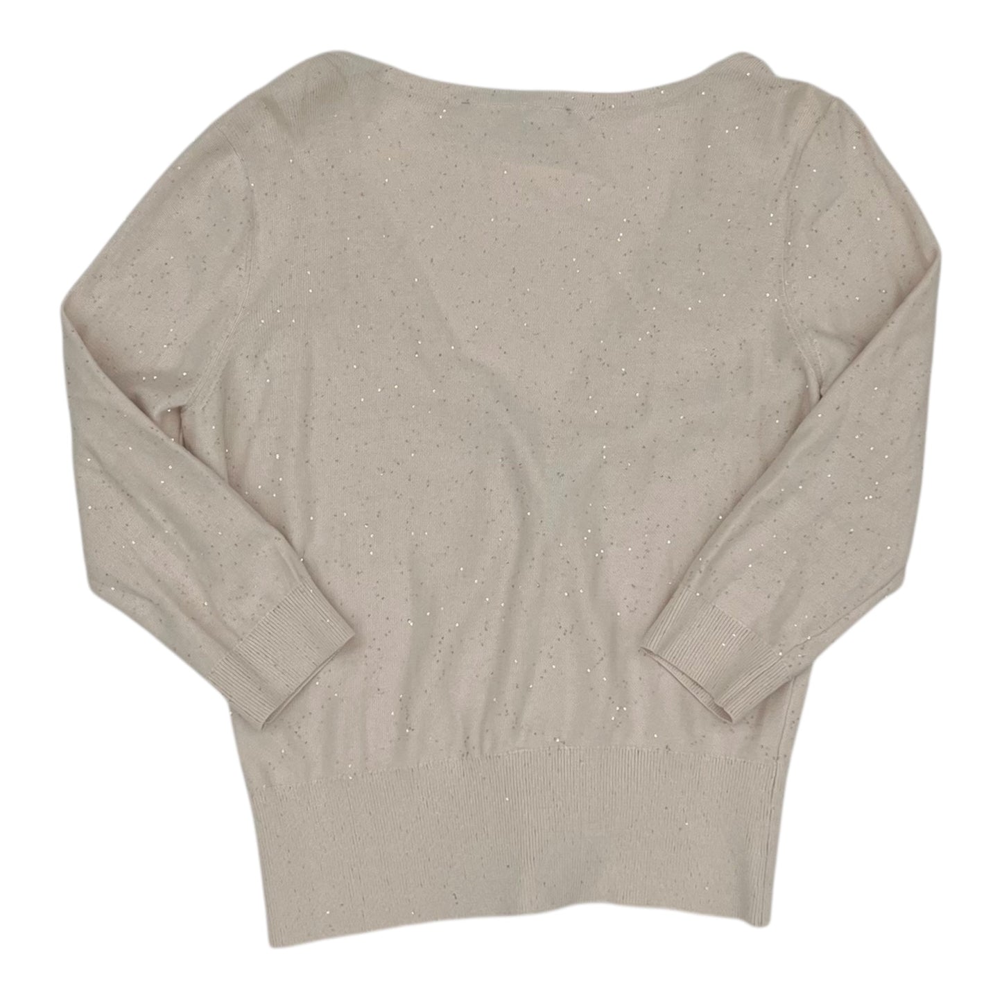 Cardigan By White House Black Market In Beige, Size:M