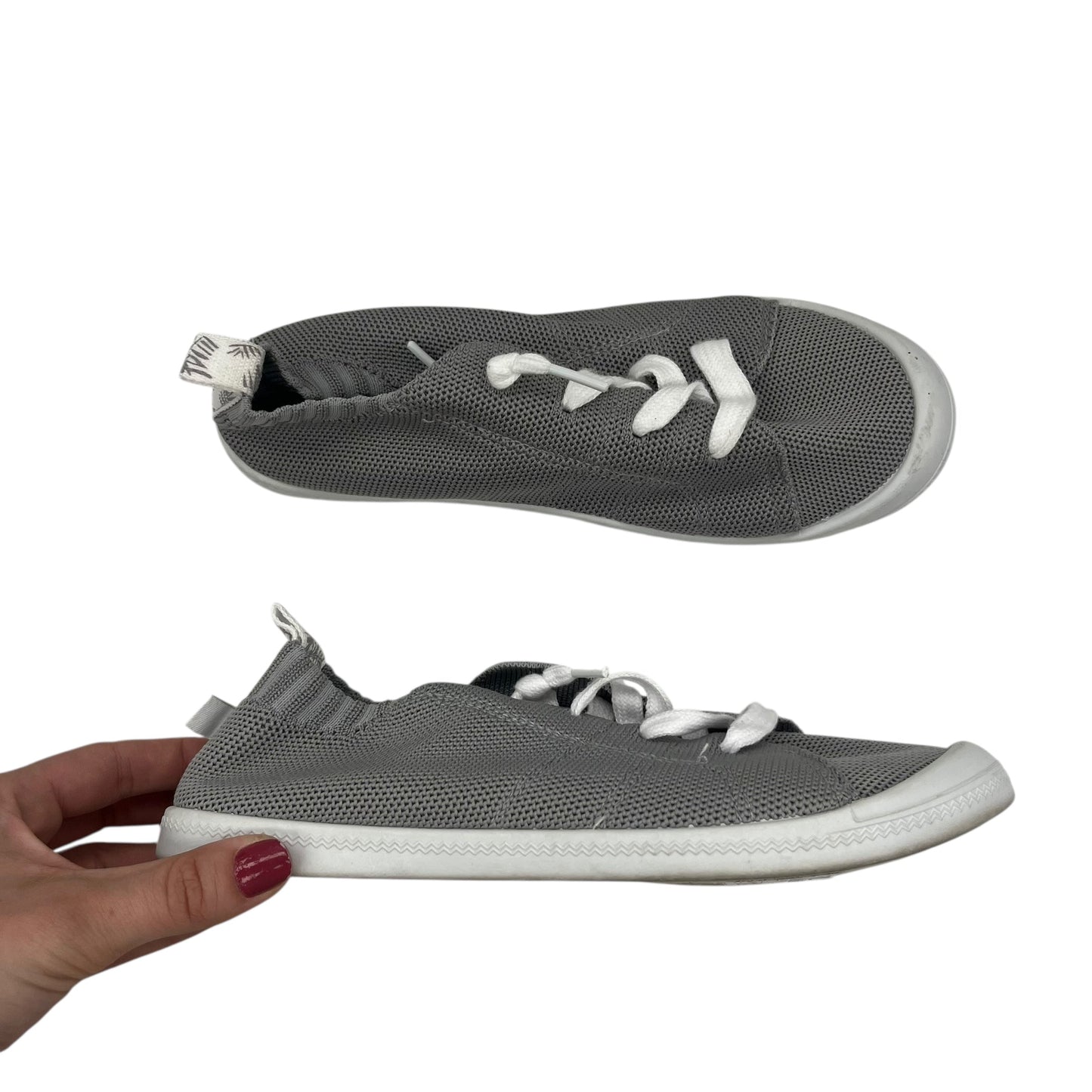 Shoes Sneakers By Tommy Bahama In Grey, Size:6.5