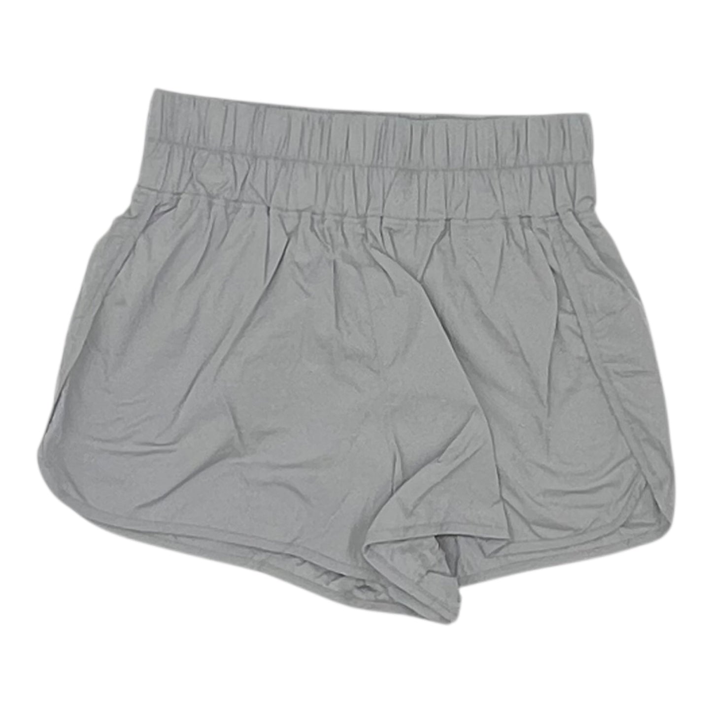 Athletic Shorts By Yogalicious In Grey, Size:M