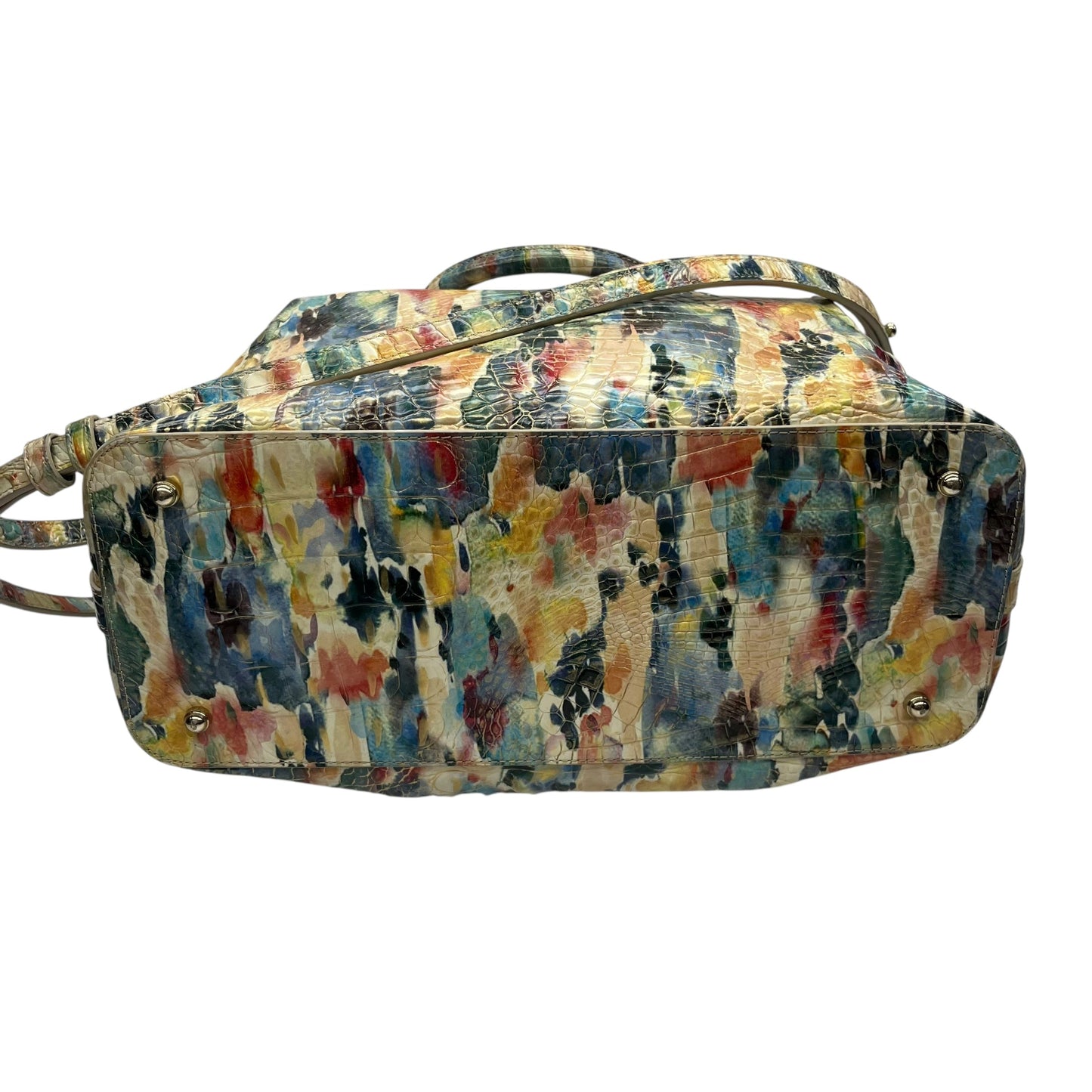 Handbag Designer By Brahmin In Multi, Size:Medium