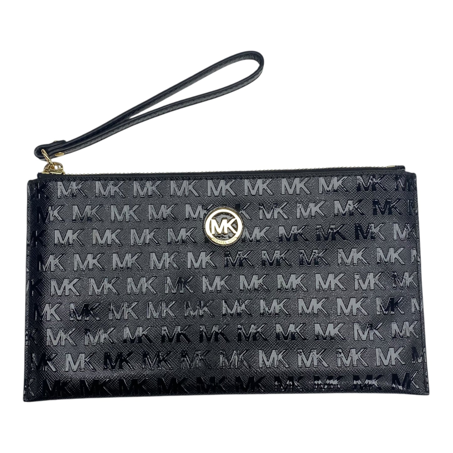 Wristlet Designer By Michael Kors In Black, Size:Large