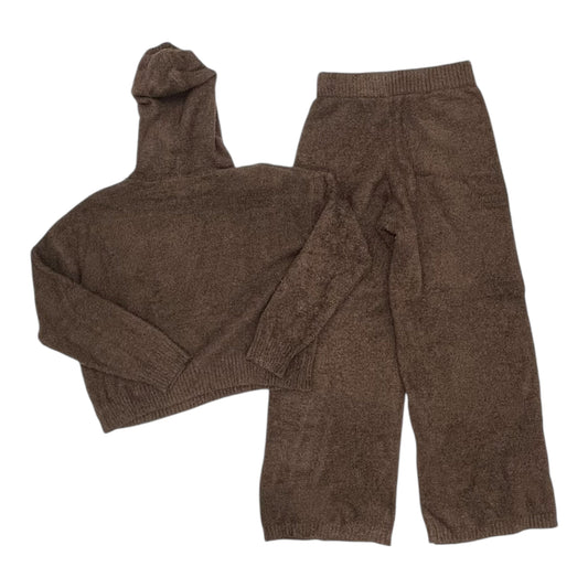 LOUNGE SET PANTS by    CLOTHES MENTOR In BROWN, Size: S