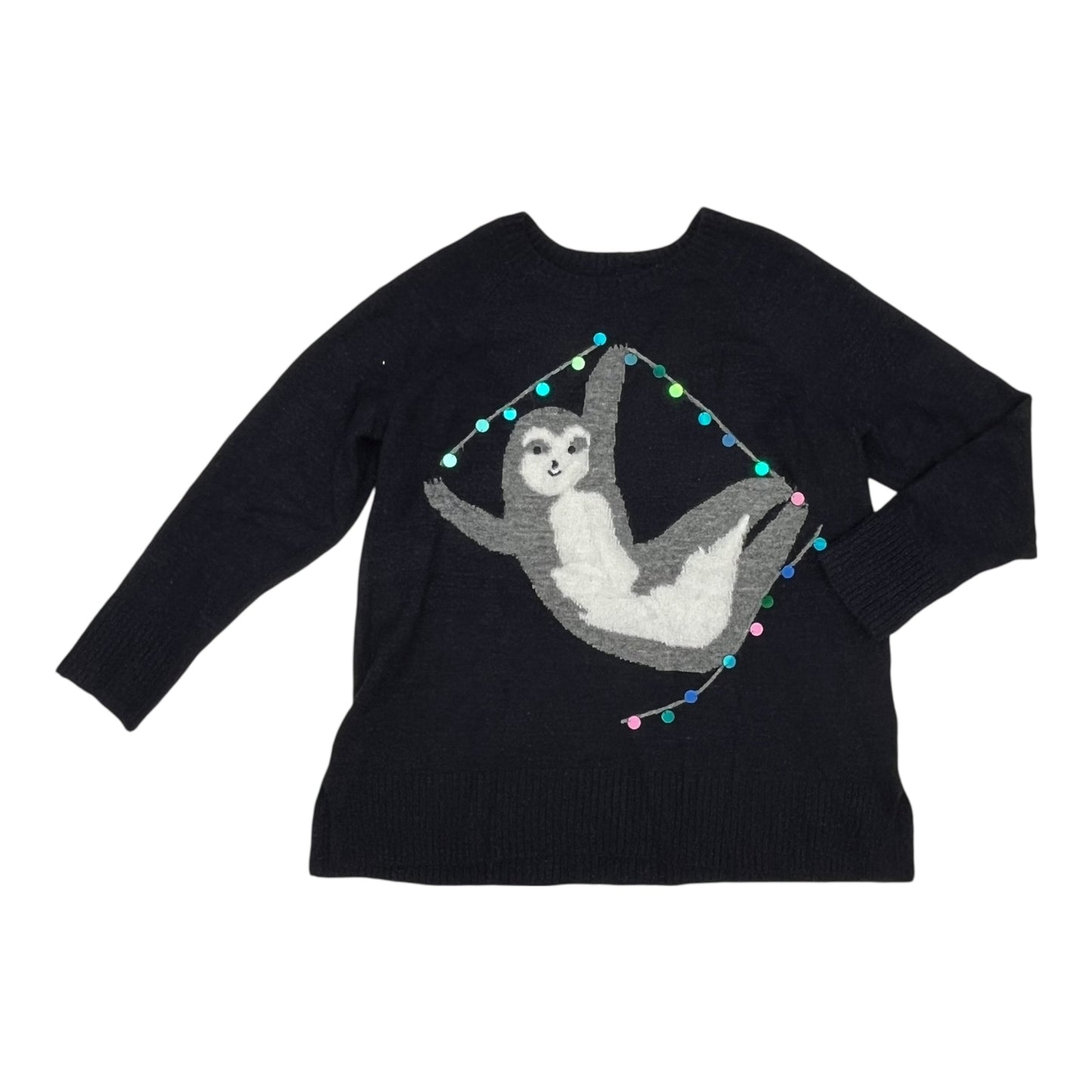 Sweater By Lc Lauren Conrad In Navy, Size:Xxl