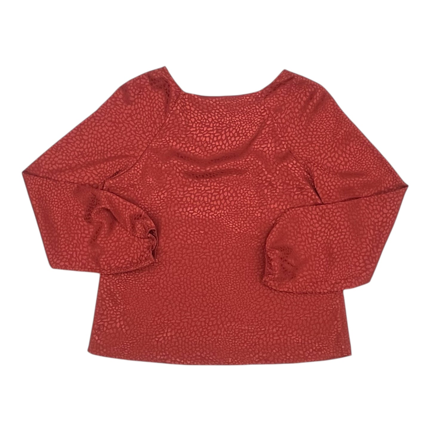 Blouse Ls By White House Black Market In Orange, Size:M