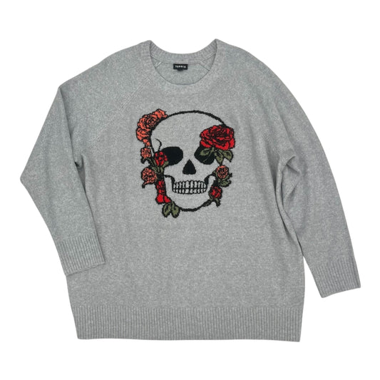 Sweater By Torrid In Grey, Size:2X