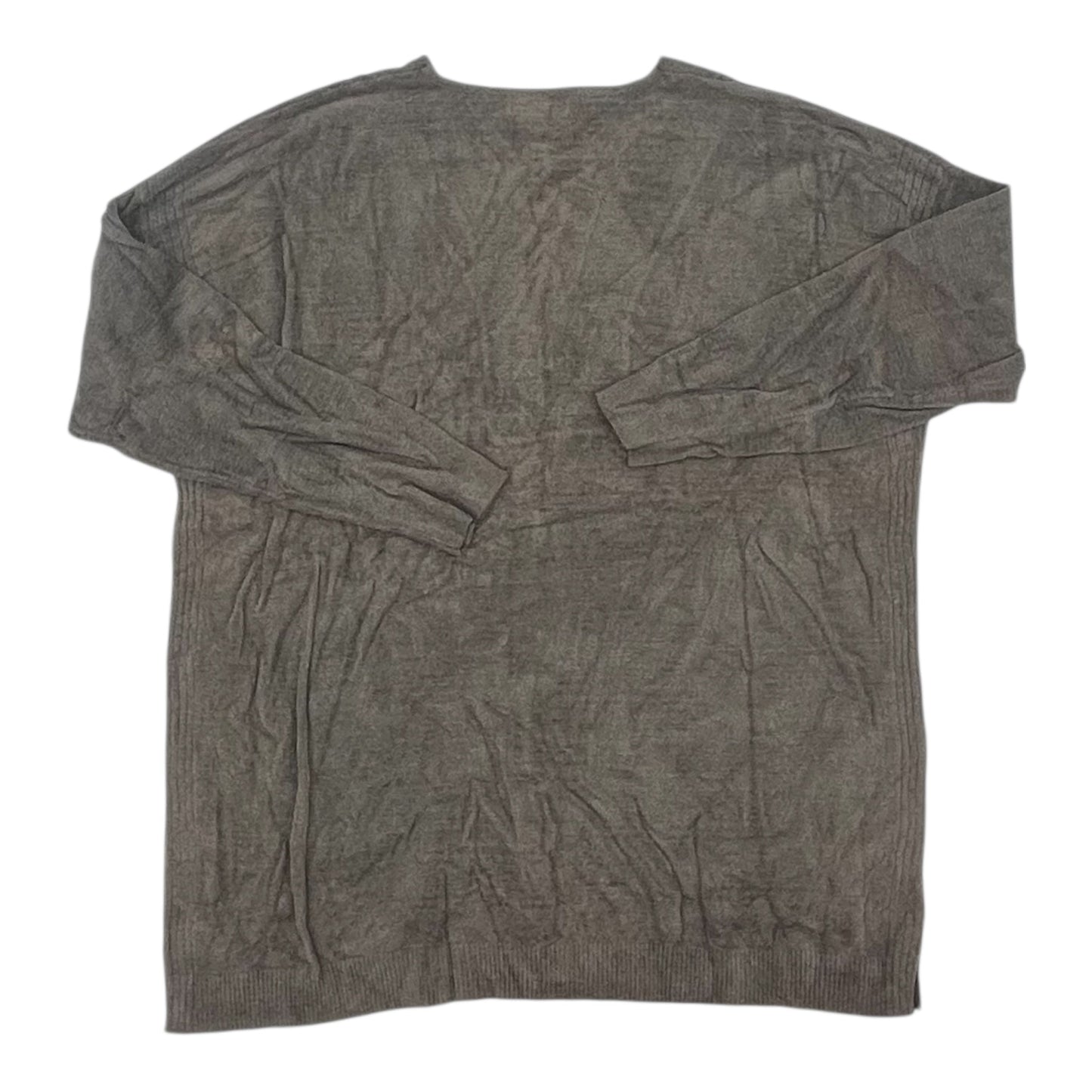 Sweater By Barefoot Dreams In Grey, Size:2X