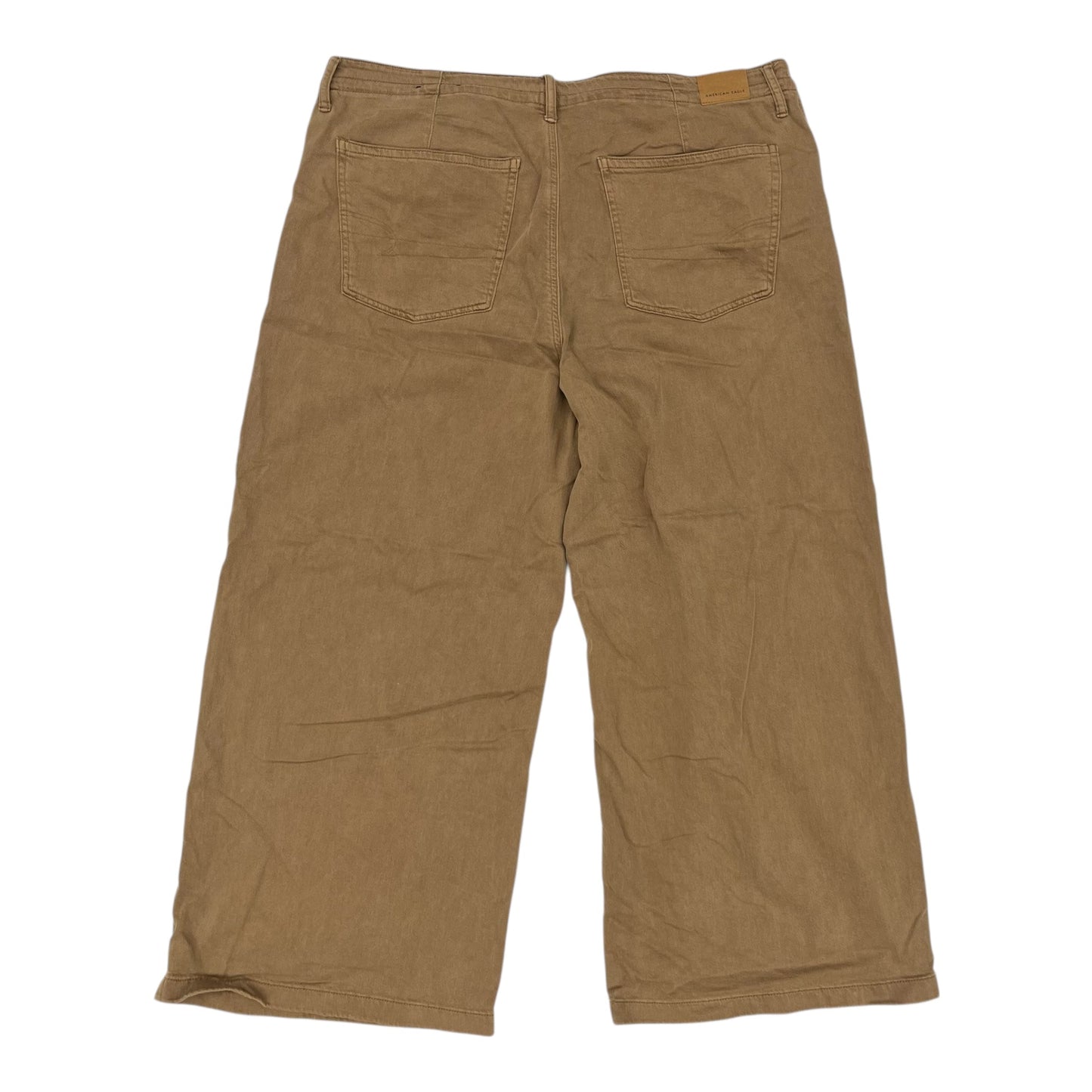 Pants Wide Leg By American Eagle In Brown, Size:20