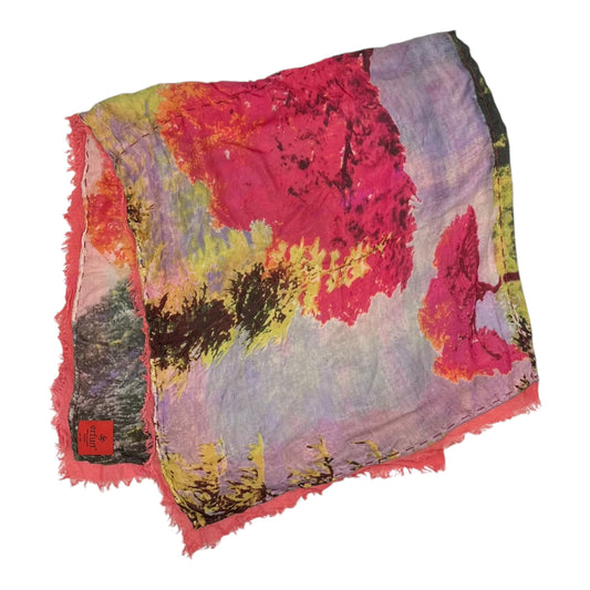 Scarf Square By Clothes Mentor In Pink