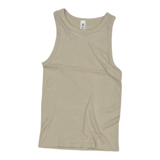 Athletic Tank Top By 90 Degrees By Reflex In Tan, Size:S