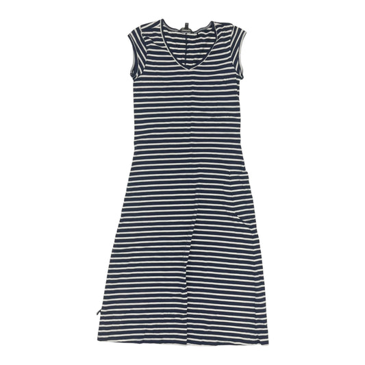 Dress Casual Maxi By Toad & Co In Blue & White, Size:S