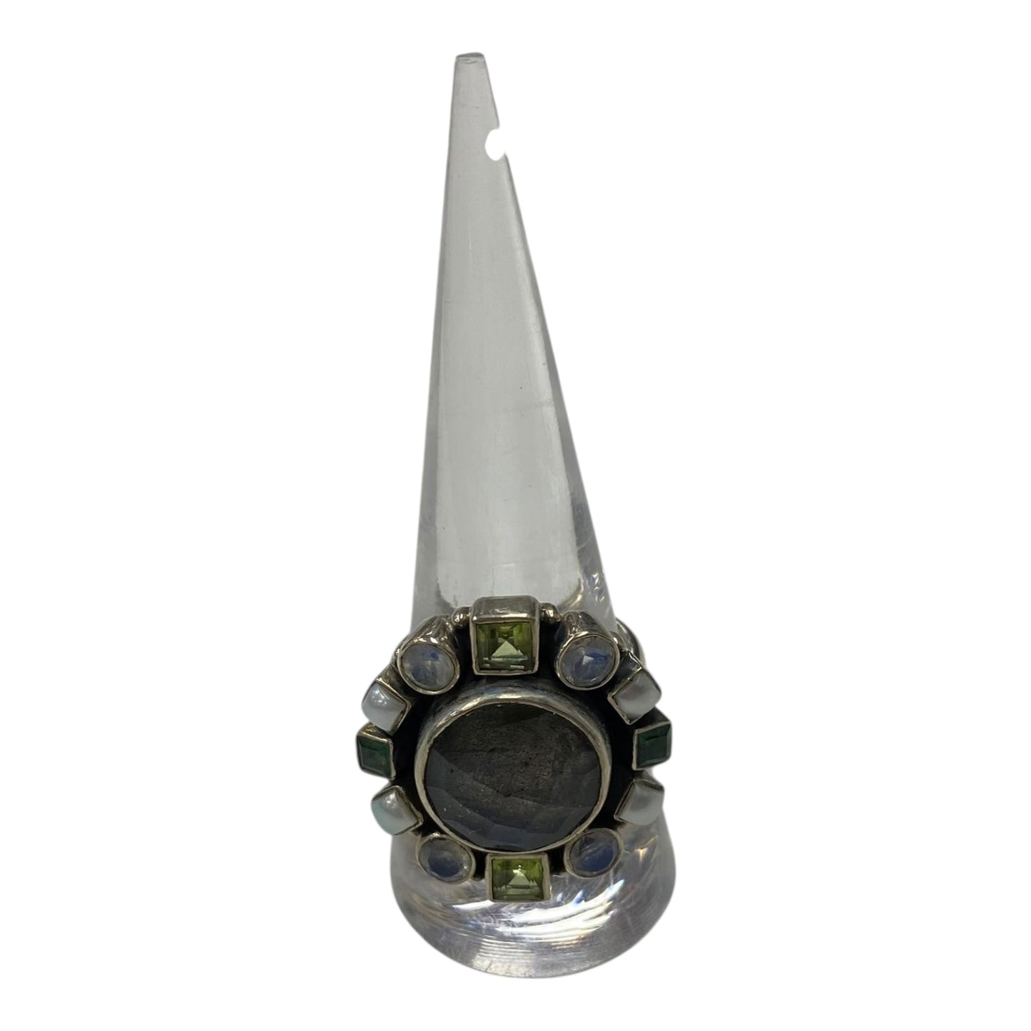 Ring Sterling Silver By Cmc In Multi, Size:8.5