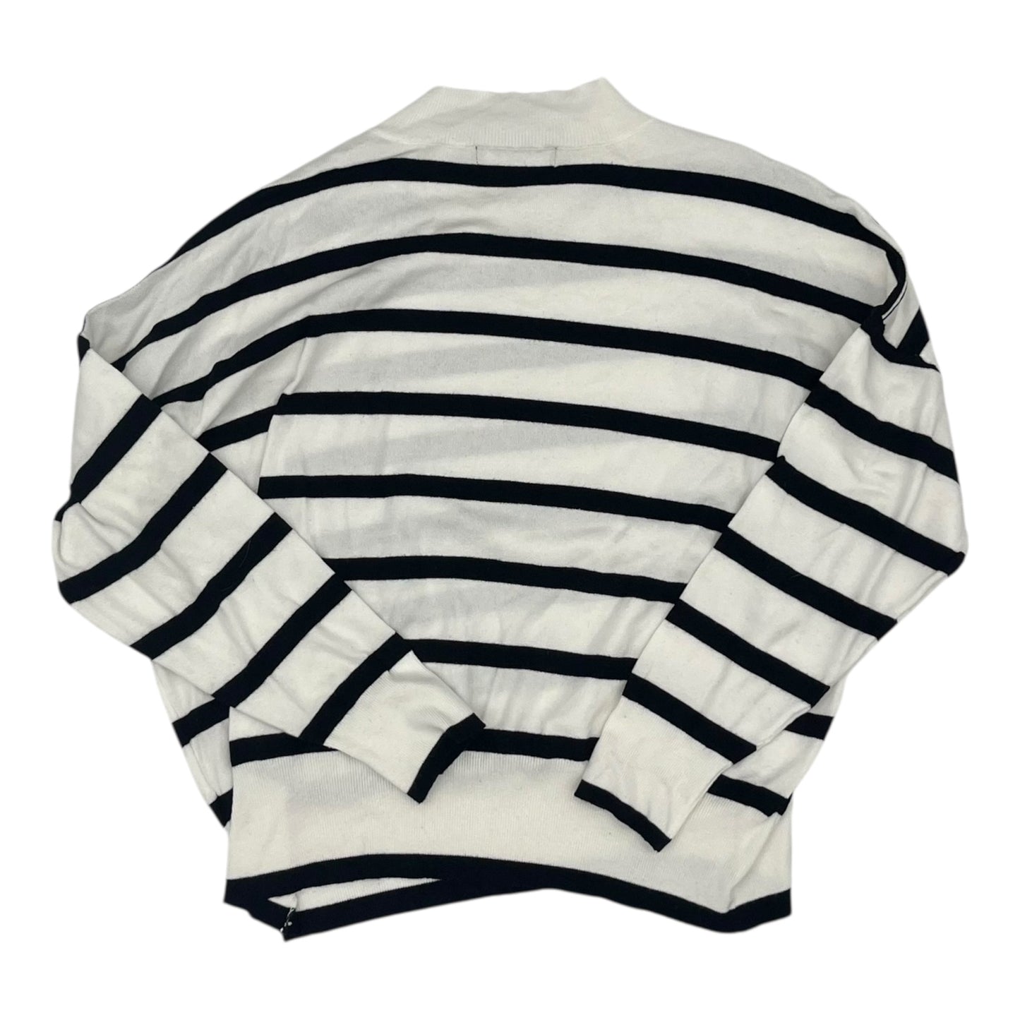 Sweater By Clothes Mentor In Black & Cream, Size:Xl