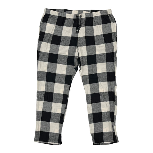 Pajama Pants By Old Navy In Black & White, Size:2X