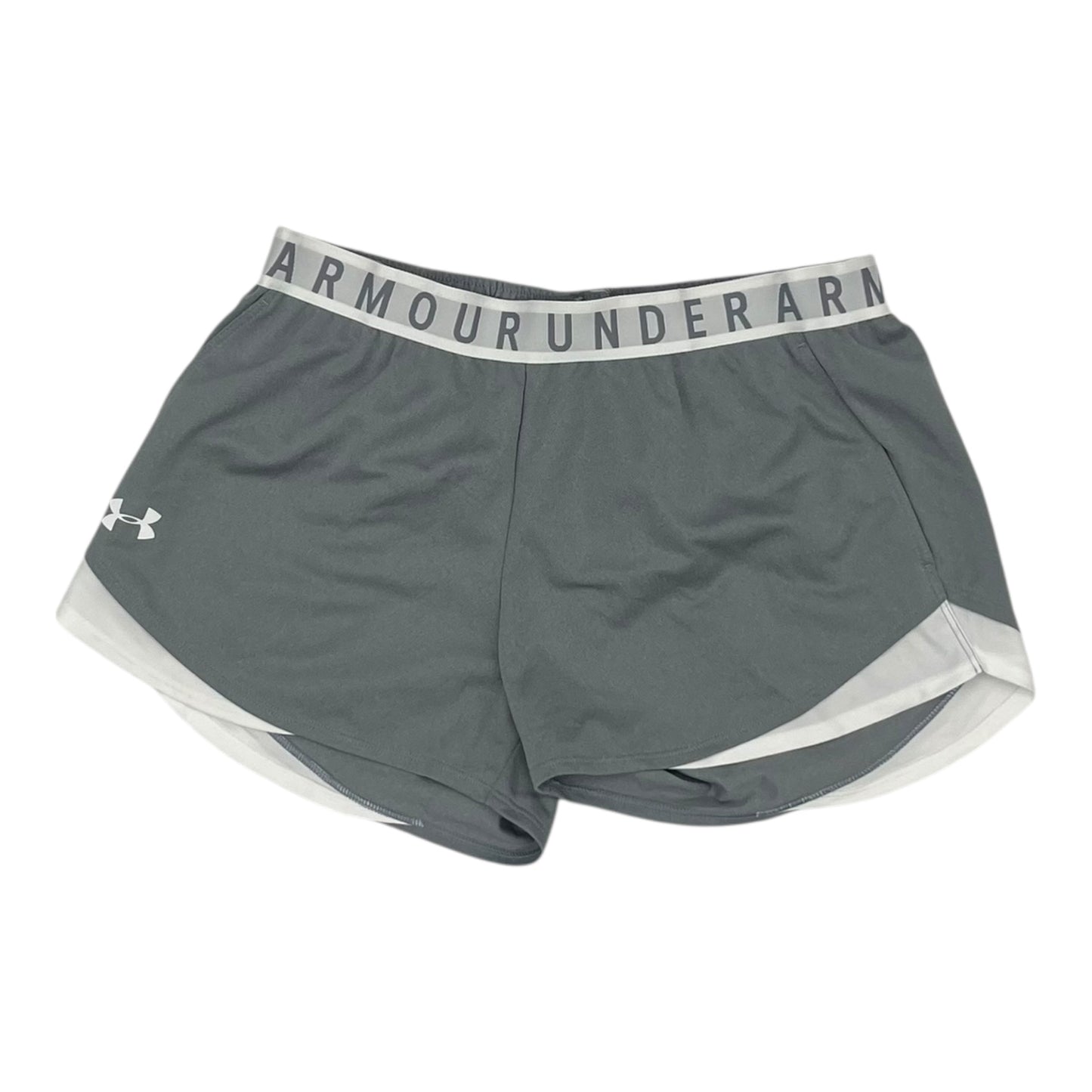 Athletic Shorts By Under Armour In Grey, Size:M