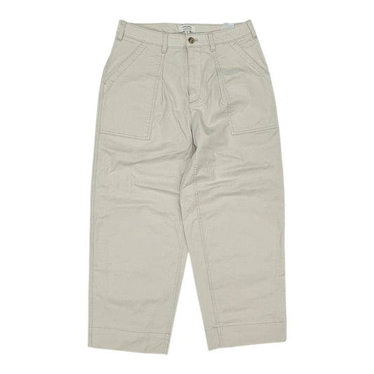 Pants Wide Leg By Banana Republic In Cream, Size:6