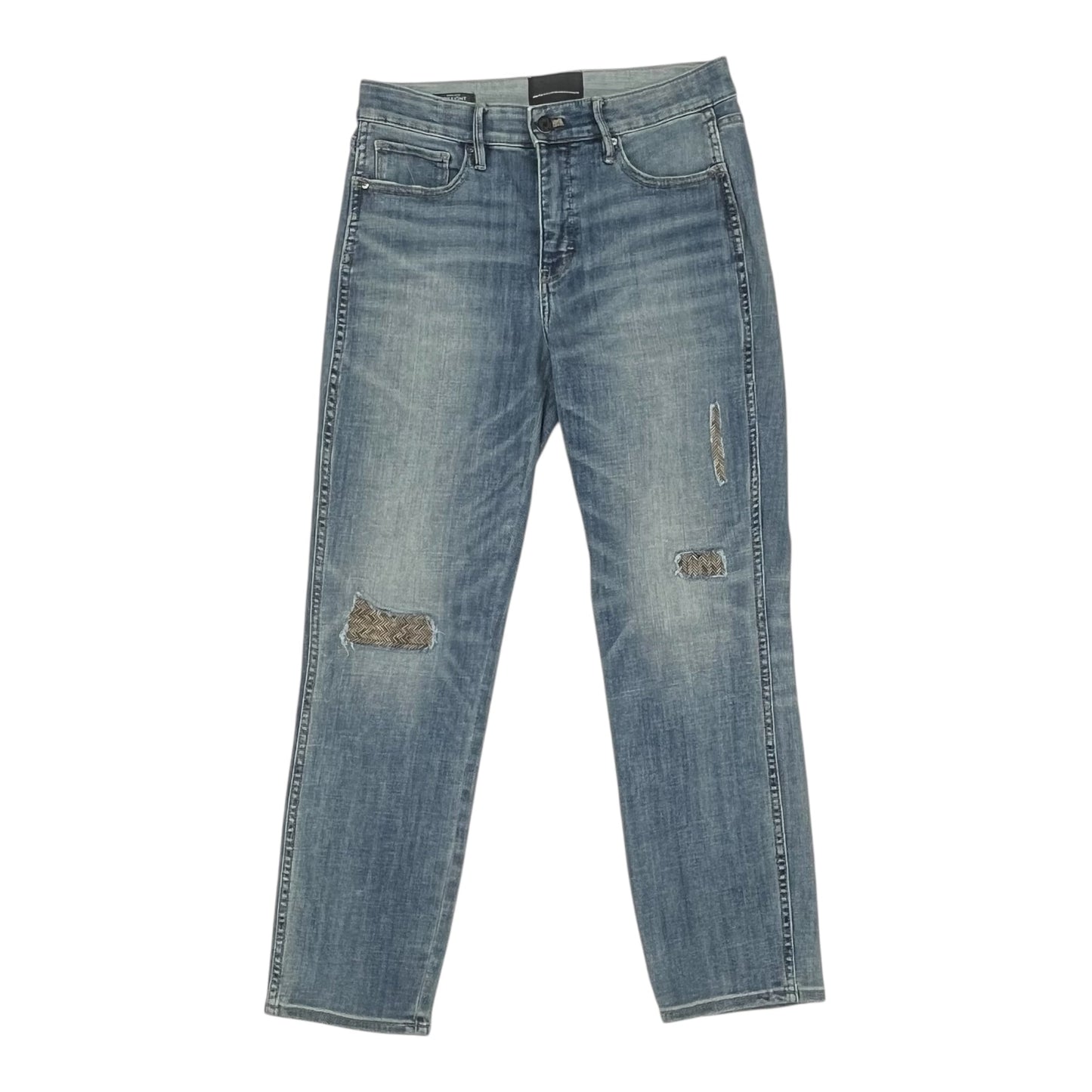 Jeans Straight By White House Black Market In Blue Denim, Size:6