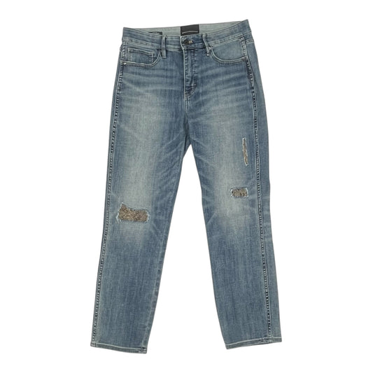 Jeans Straight By White House Black Market In Blue Denim, Size:6