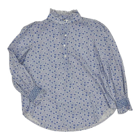 Blouse Ls By Tuckernuck In Blue, Size:M