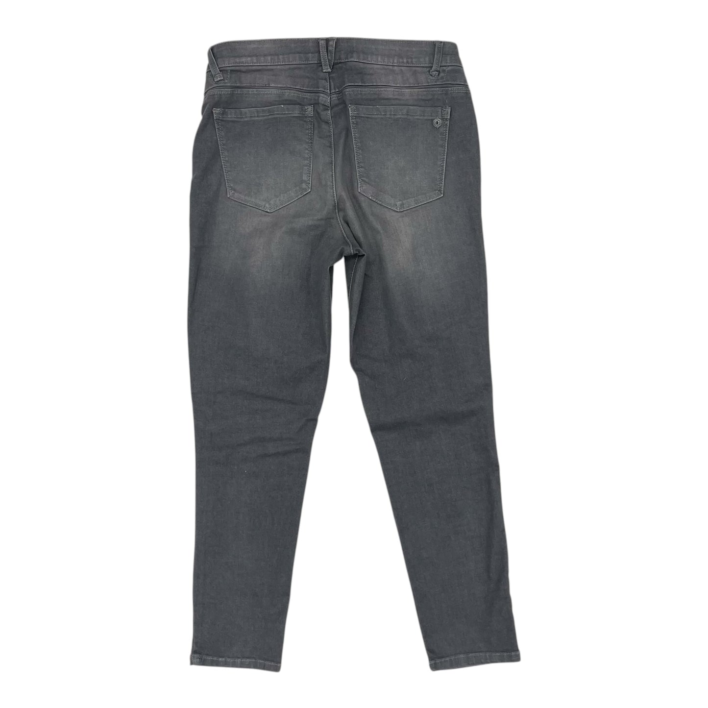 Jeans Skinny By Democracy In Grey Denim, Size:10P
