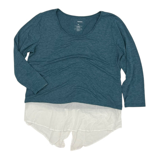 Top Ls By Sonoma In Teal, Size:Lp