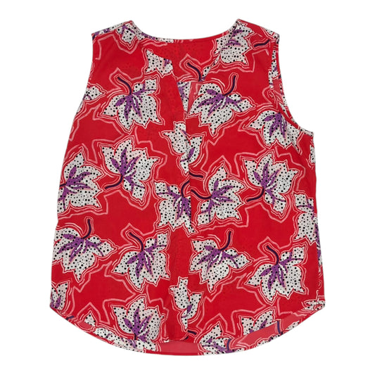 Blouse Sleeveless By Clothes Mentor In Red, Size:Xl