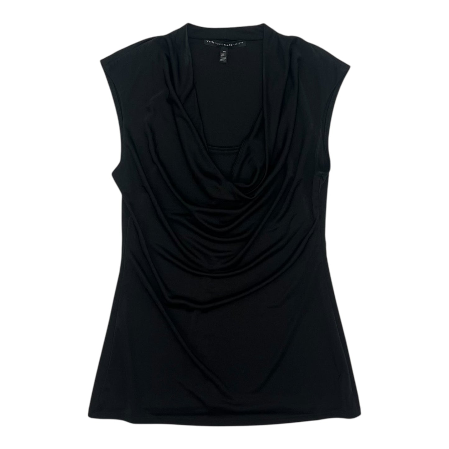 BLOUSE SLEEVELESS by WHITE HOUSE BLACK MARKET in BLACK, Size:XS