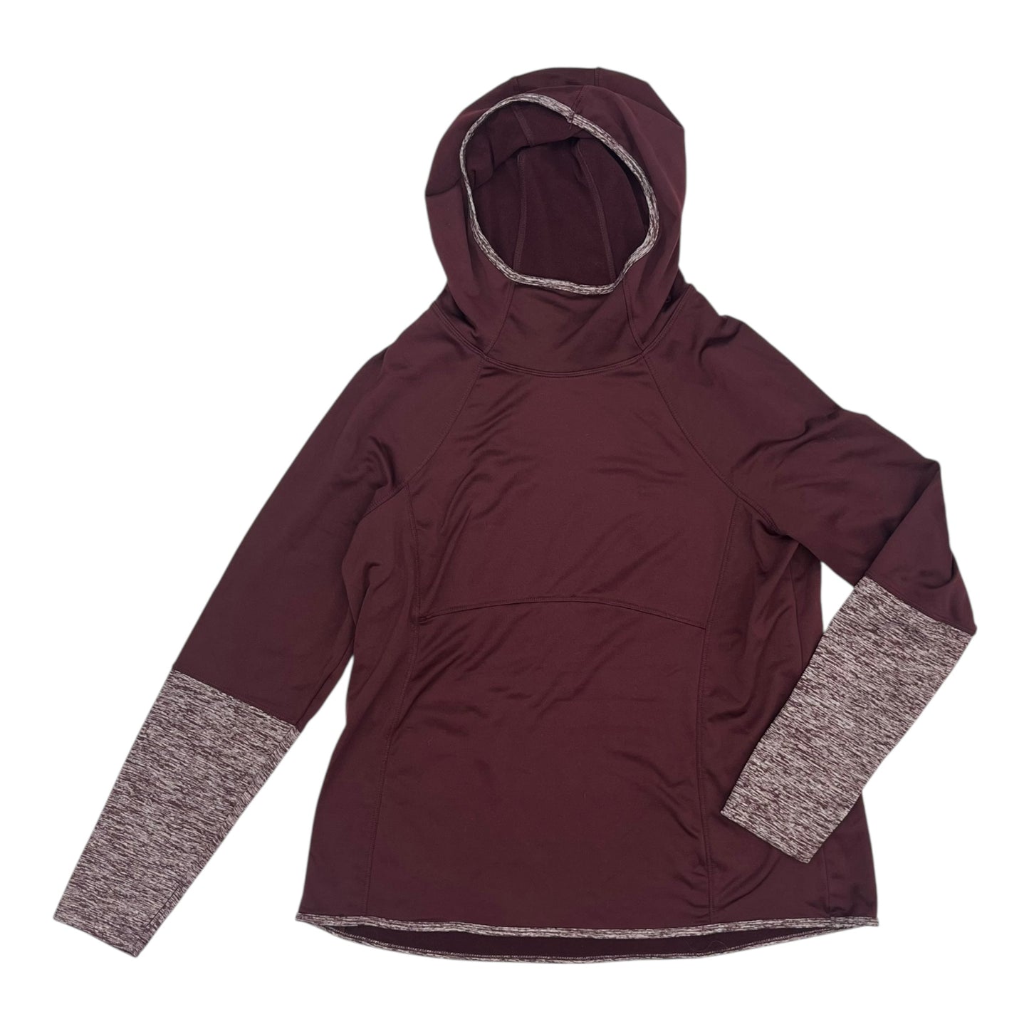 Athletic Sweatshirt Hoodie By Avia In Purple, Size:Xl