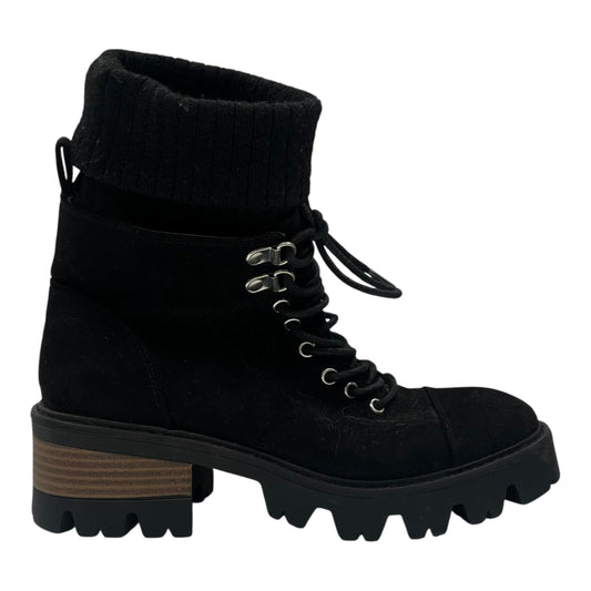 Boots Ankle Heels By Jf In Black, Size:7