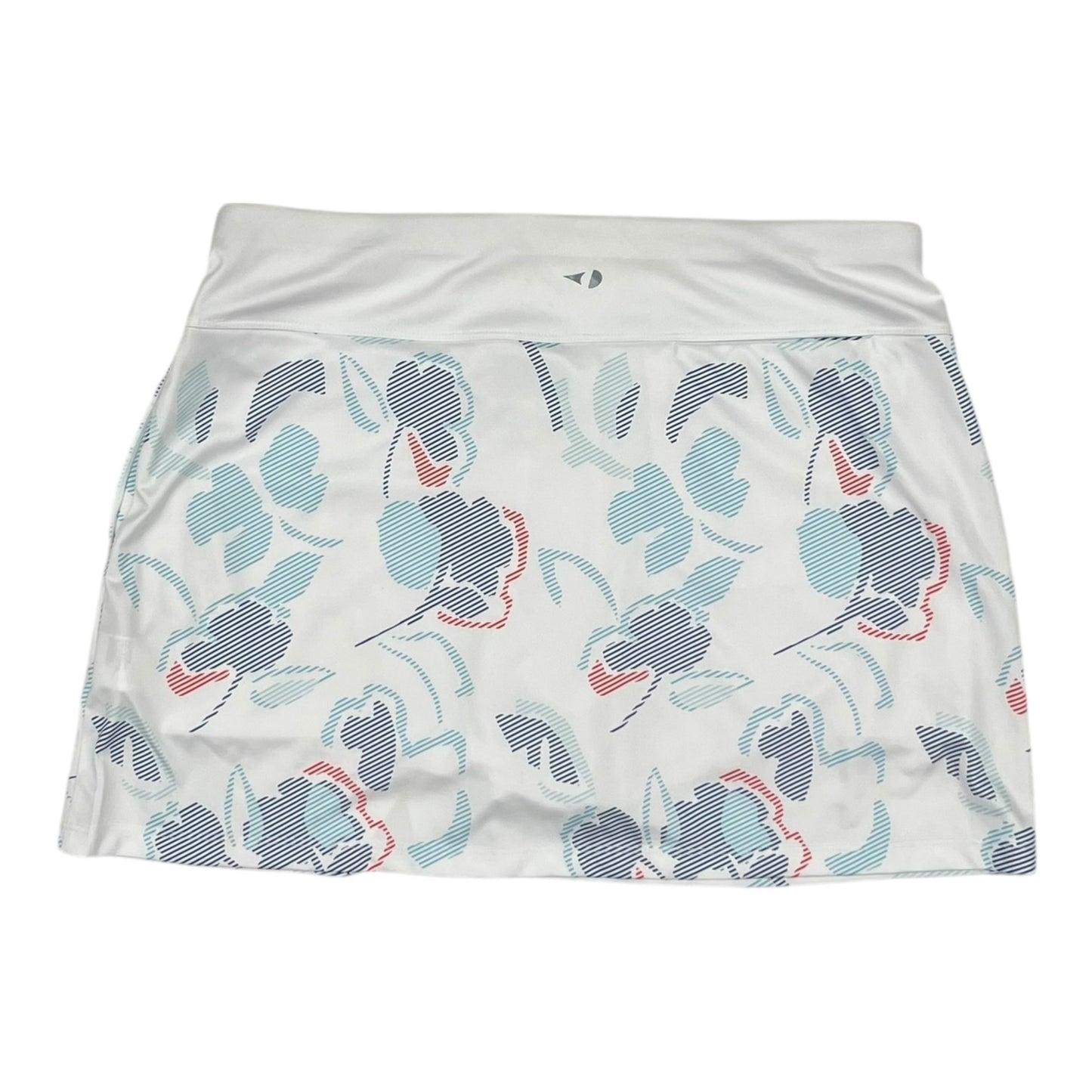 Athletic Skirt By Clothes Mentor In White, Size:L