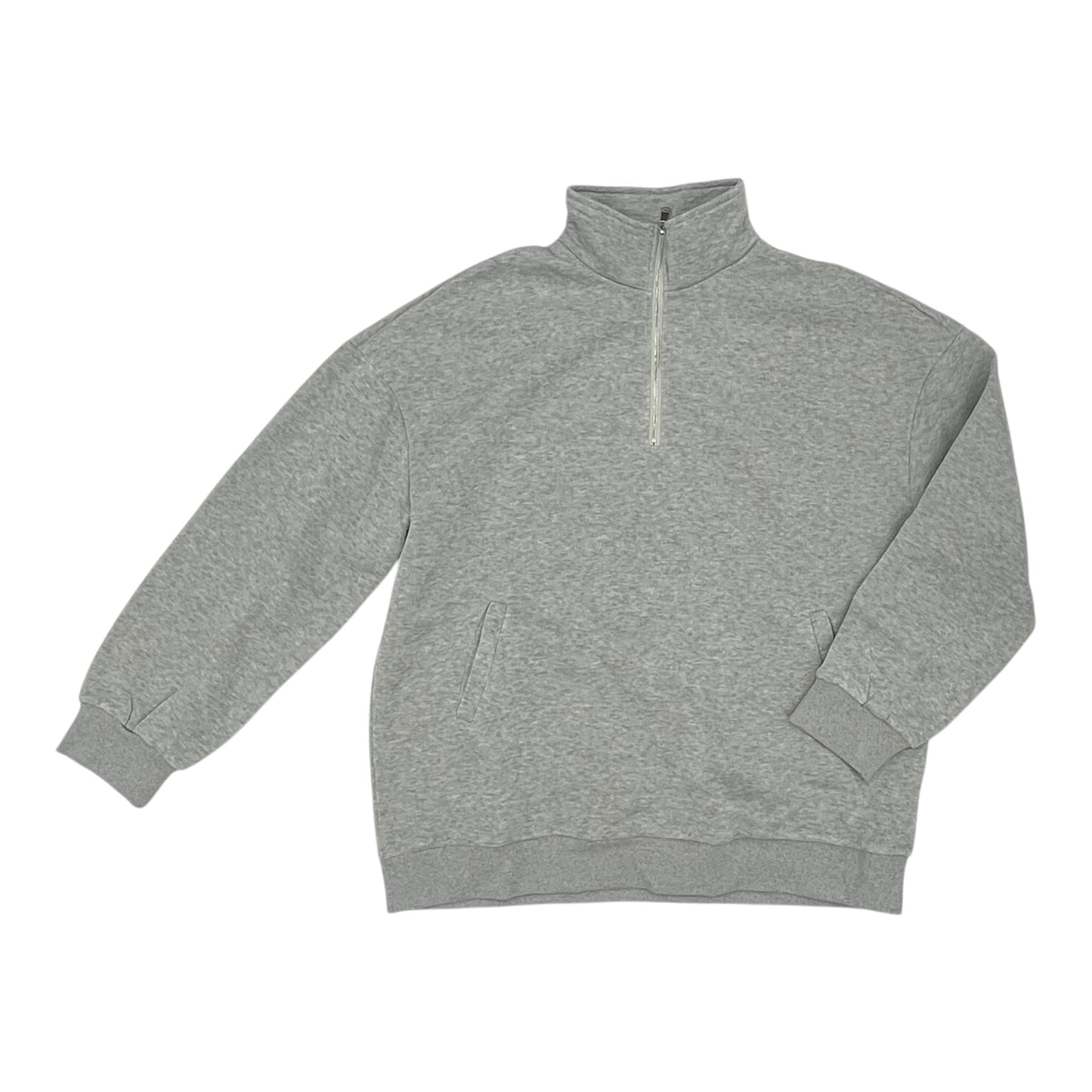 Sweatshirt Collar By Cme In Grey, Size:Xxl