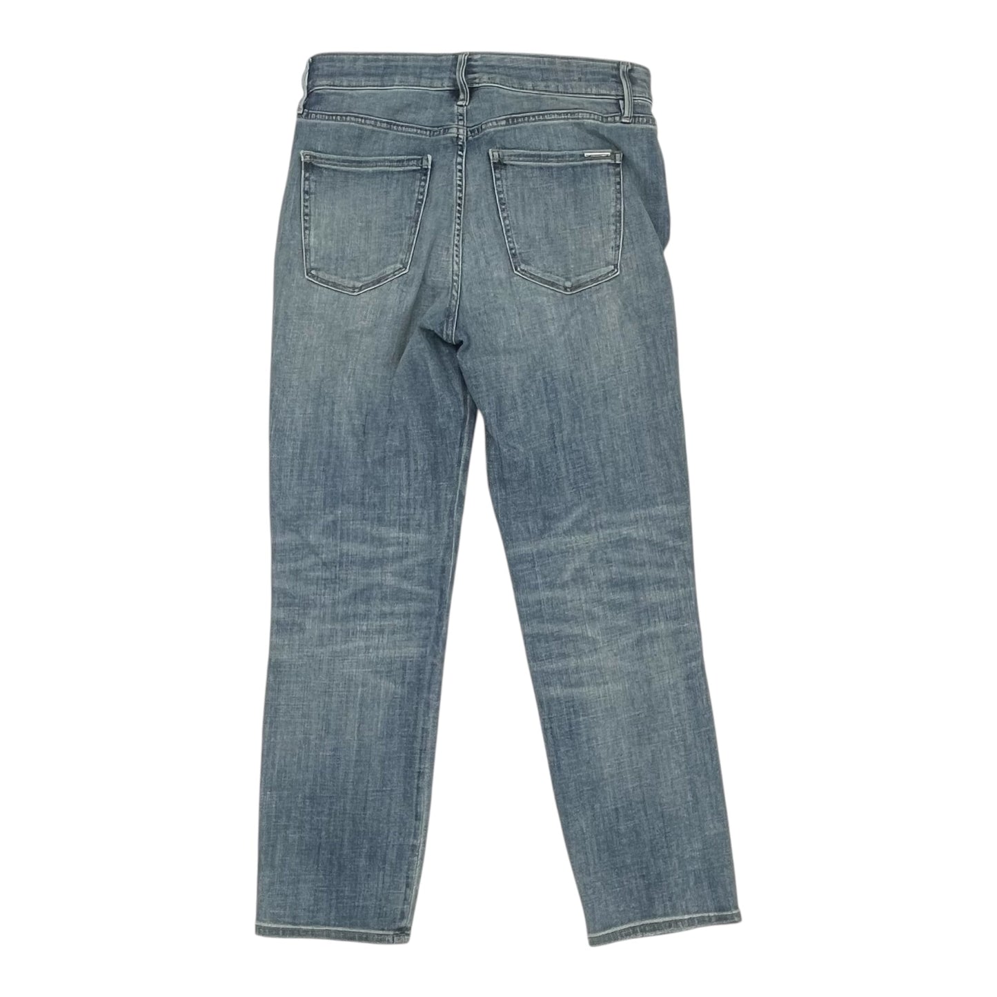 Jeans Straight By White House Black Market In Blue Denim, Size:6