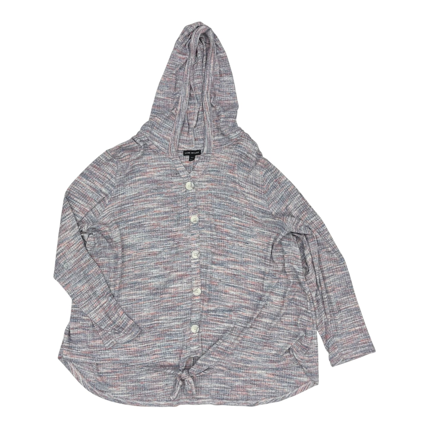 Top Ls By Lane Bryant In Blue & Orange, Size:4X