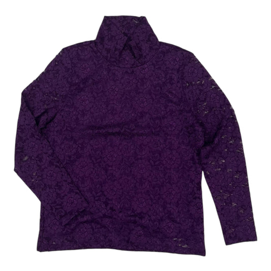 Top Ls By Talbots In Purple, Size:Lp