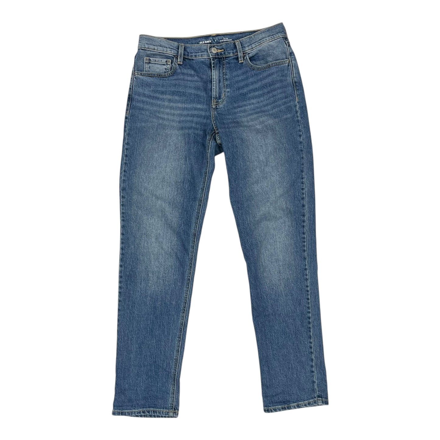 Jeans Boyfriend By Old Navy In Blue Denim, Size:4