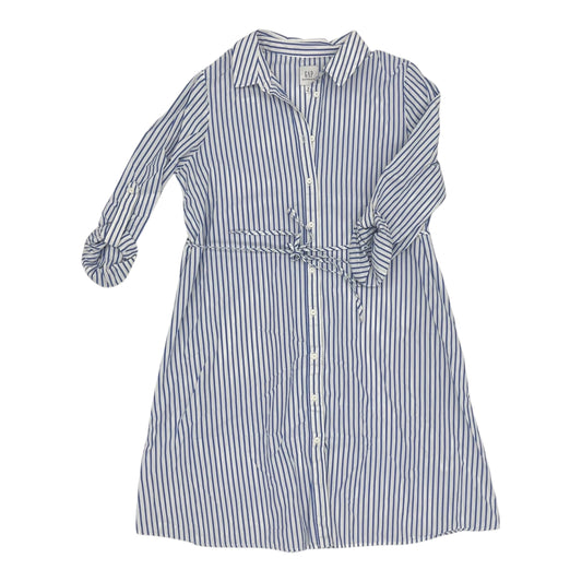 Mat Dress By Gap In Blue & White, Size:M