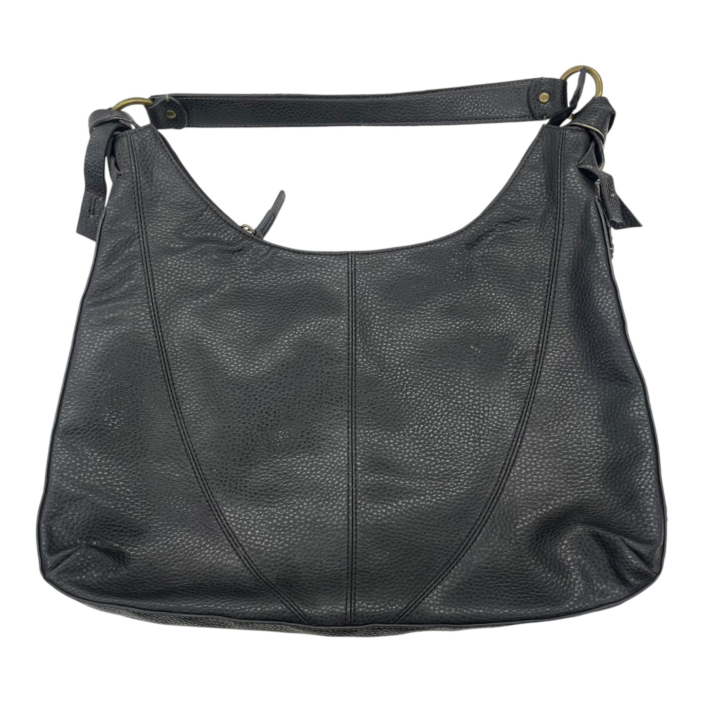 Handbag By Liz Claiborne In Black, Size:Medium