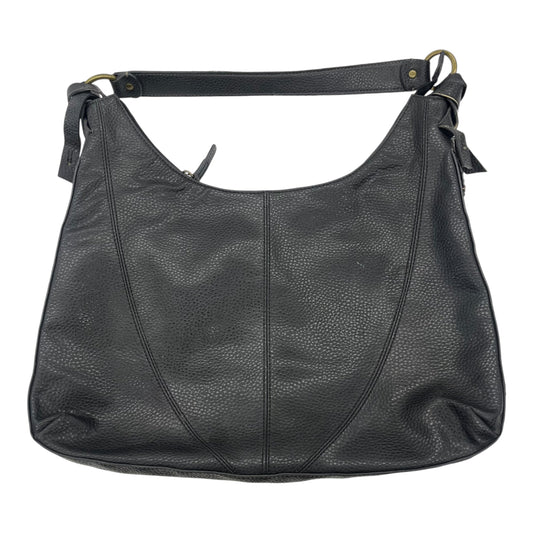 Handbag By Liz Claiborne In Black, Size:Medium