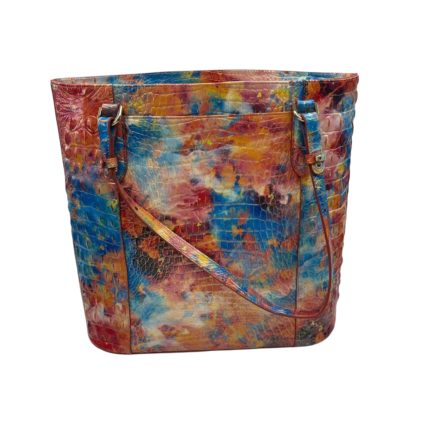 Handbag Designer By Brahmin In Multi, Size:Large