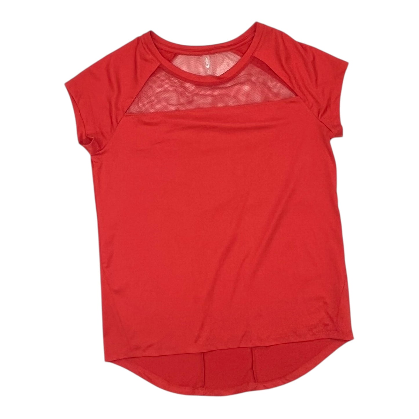 Athletic Top Ss By Mta Pro In Orange, Size:S