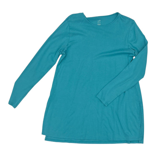 Top Ls Basic By J. Jill In Blue, Size:M
