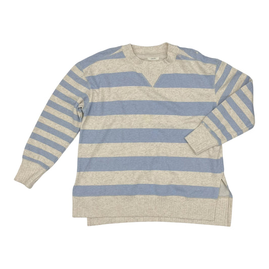 Sweatshirt Crewneck By Maurices In Blue & Grey, Size:M