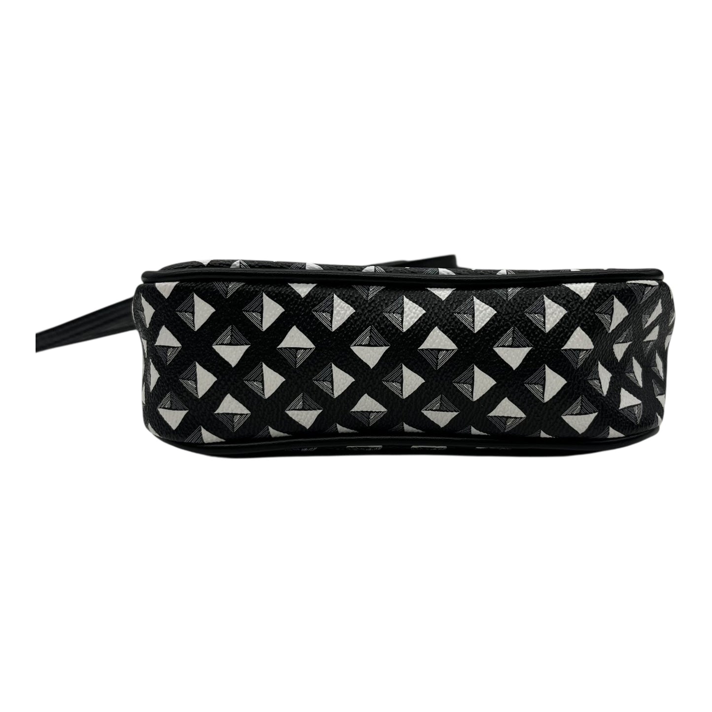 Crossbody By Vera Bradley In Black & White, Size:Small