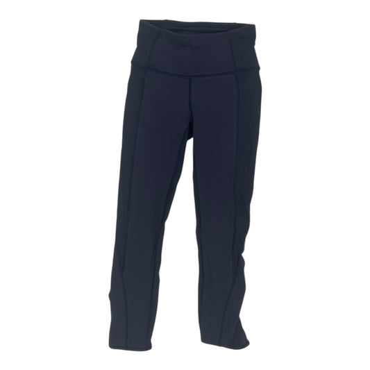 Athletic Leggings By Lululemon In Navy, Size:S
