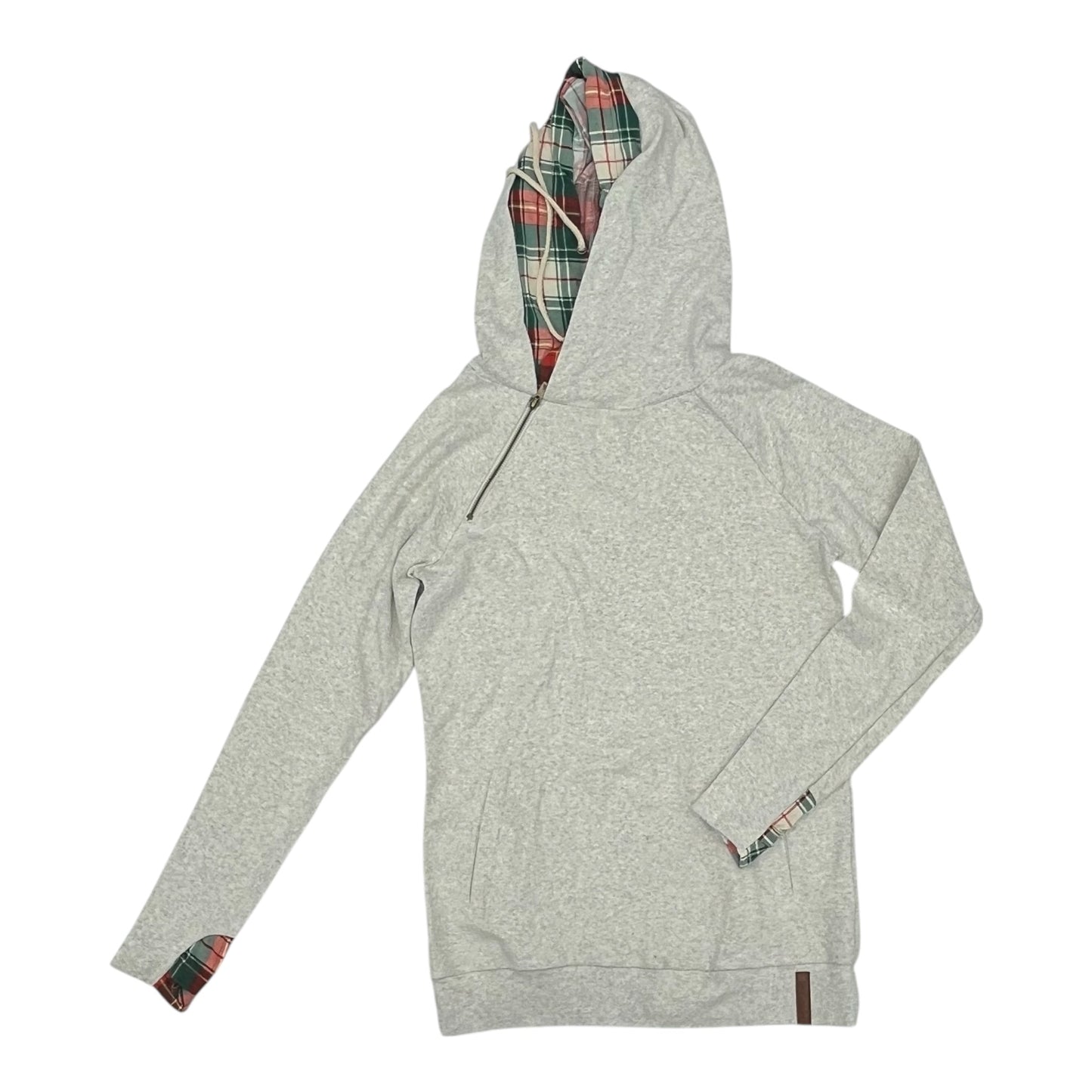 Sweatshirt Hoodie By Clothes Mentor In Grey, Size:S