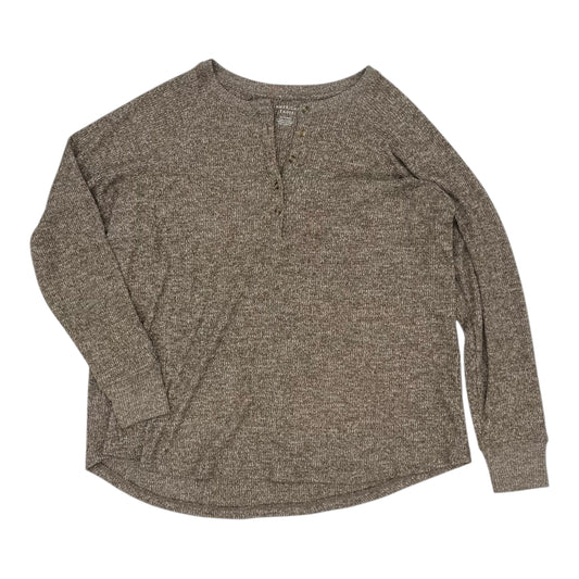 Top Ls By American Eagle In Brown, Size:Xl