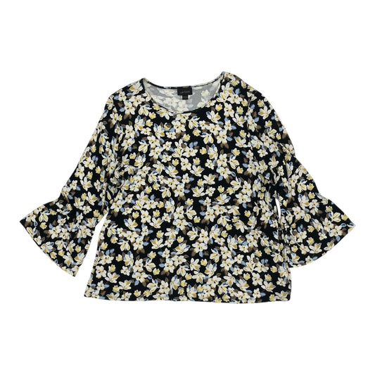 Top Ls By J. Jill In Floral Print, Size:L