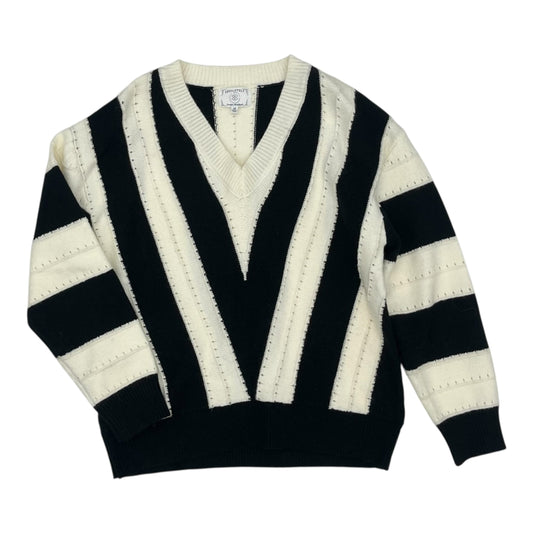 Sweater By Absolutely In Black & Cream, Size:M