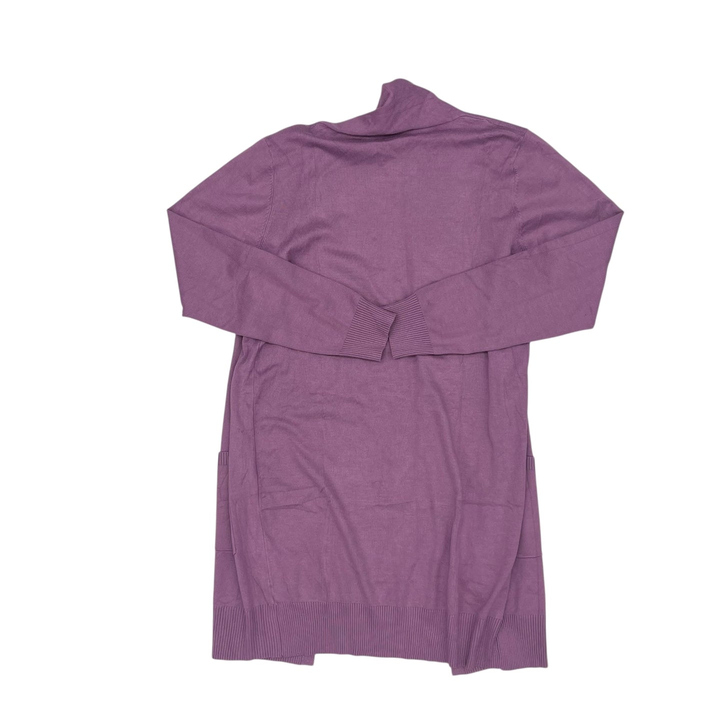 Cardigan By Cme In Purple, Size:L