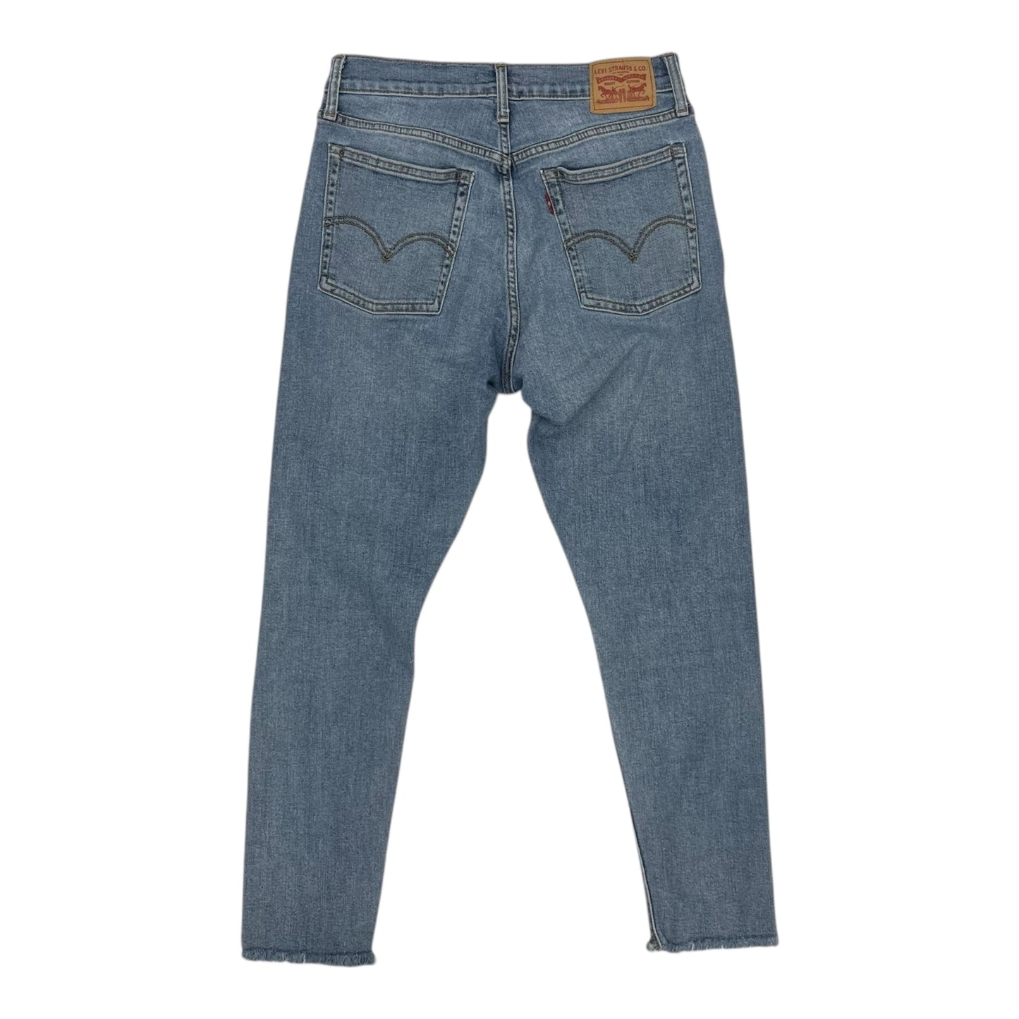 Jeans Skinny By Levis In Blue Denim, Size:10