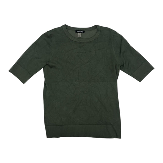 Sweater Ss By Cable And Gauge In Green, Size:M